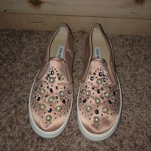 Steve Madden Glade Embellished Slip-On Sneaker